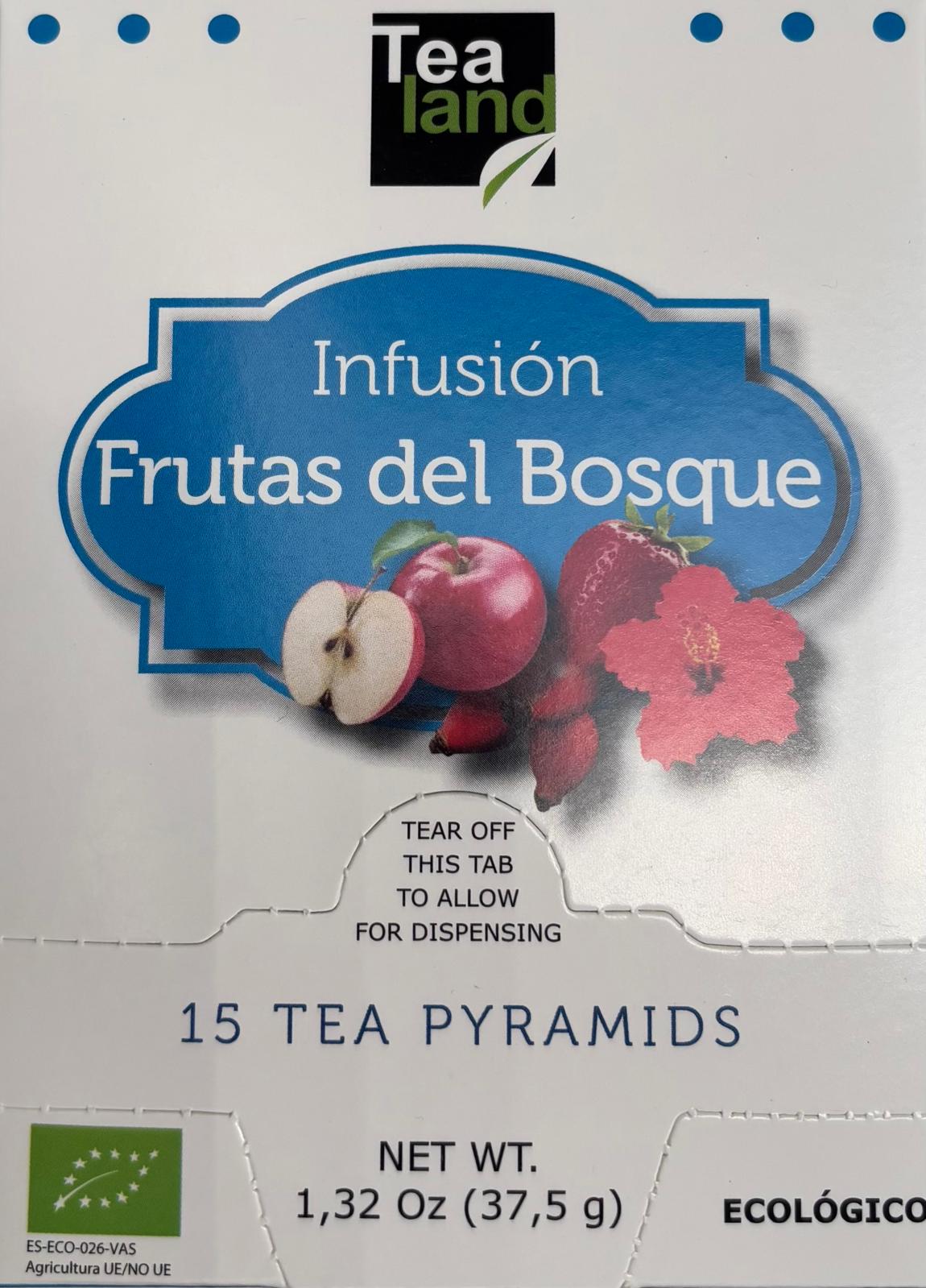 Frutas del bosque Pirámides Ensobradas Ecológicas